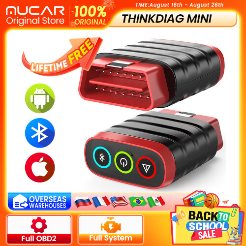 THINKCAR Thinkdiag MINI, OBD2 diagnoseerapparaat, Bluetooth, voor alle systemen 1