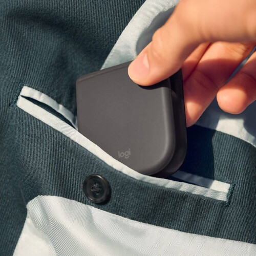 Logitech Tastiera e mouse Logitech Mobi Fold per affari Grafite 2