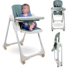 Simba Mobiclinic, cadeira de alimentação evolutiva, 5 pontos de segurança, rodas com travão, dobrável