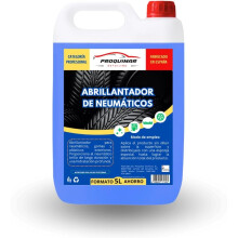 Proquimar abrillantador de pneus profissional, frasco de 5L, efeito brilho húmido e proteção
