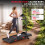 Black Q2-2 Treadmill With Handrails 3.0HP Incline APP Control 5