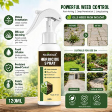 Herbicide Spray - Efficient Weed Killer for Lawns, Gardens, Patios & Pathways, Root Destroyer