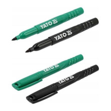 Markering - Yato potlood - YT-69300 - TECHNISCHE MARKEREN, set van 2 / ZWART-GROEN