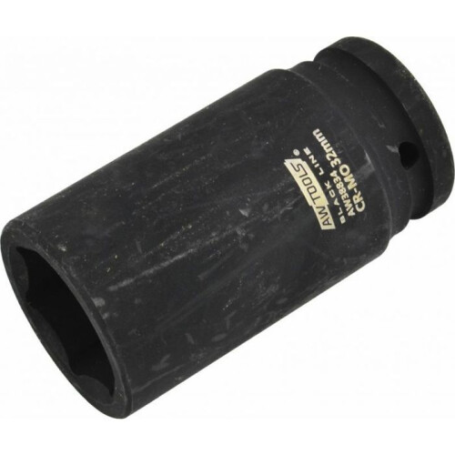 Douilles - embouts Awtools impact socket hexagonal 3/4 long 41mm black line