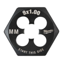 Filiere - Gewindeschneider - Gewindebohrer - 4932500619 - Sechskantfilter Milwaukee M9-1,00 mm
