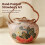 Ceramic Teapot, Hand-Painted Flower Design, Heat-Resistant Materials 2