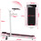 Pink Q2-2 Treadmill With Handrails 3.0HP Incline APP Control 2