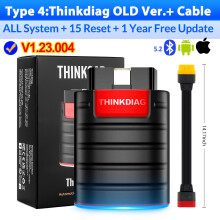 THINKCAR Thinkdiag, OBD2 diagnoseapparaat, HOT versie, 16 resetfuncties, voor alle auto's