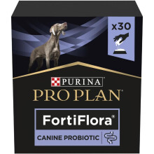 Pro Plan Vet Canine Fortiflora, probiótico, 30x 1g, para equilíbrio intestinal