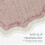 Homescapes Scalloped Bath Mat, 100% Cotton - 70 cm Round 4