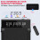 Black Q2-2 Walking Pad Treadmill 3.0HP 10km/h APP Control 7