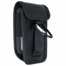caseroxx Tasche mit Sichtfenster & Gürtelclip für Freestyle Libre 1 / 2 / 3 / 14 Day – aus Echtleder, robust & passgenau, Zugriff auf