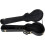Rocktile estojo para guitarra elétrica, estilo Single Cut, preto, com compartimento e fecho com chave 7
