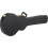 Rocktile estojo para guitarra elétrica, estilo Single Cut, preto, com compartimento e fecho com chave 1