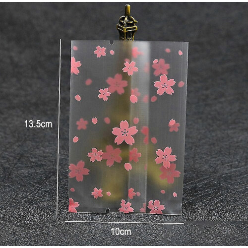 200 Pcs Candy Wrappers ,10*13.5 Cm Cellophane Wrapper For Candy Tea Cookie, Non Stick Pre Cut Clear Wrapping Packaging 1