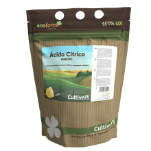 CULTIVERS Ácido Cítrico Anidro 100% Puro, 5 Kg, Limpador Multiusos Ecológico, Corretor de pH para Agricultura e Rega