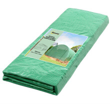 Outsunny Bâche de Rechange Serre Tunnel 18 m2, 6x3x2 m, Polyéthylène Vert, Imperméable Anti-UV avec 12 Fenêtres et Porte