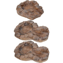 QUELLBACH II fonte de jardim em cascada, conjunto de 3 peças, pedra arenisca, L40xB40xH8,5 cm