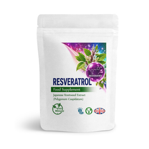 High Potency Resveratrol 1000mg Extract (120 Tablets) - UK Made (V)