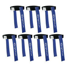 (SET OF 7) Tag Rugby Tackle Belt & Flags Blue - Single or 7 | Optimum Sport