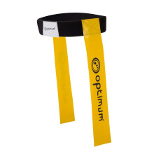 (1) Tag Rugby Tackle Belt & Flags Yellow - Single or 7 | Optimum Sport