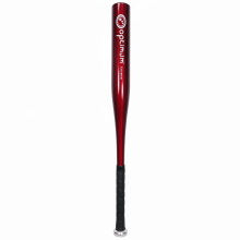 (Red, Pack of 6) 28" Aluminium Baseball Bat - Red, Durable & Lightweight for Performance