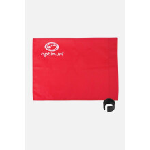(SINGLE) Corner Flag Red - Single or Set of 4, Fits Poles up to 4cm | Optimum Sport