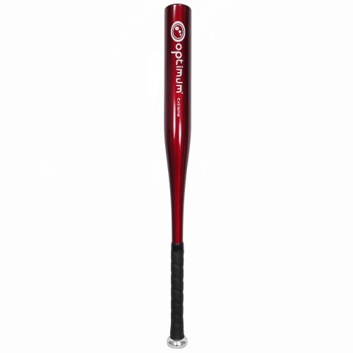 Optimum (Red, Single) 28" Aluminium Baseball Bat - Red, Durable & Lightweight for Performance