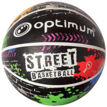 (7, With Pump) Classic Street Basketball - Premium Rubber Basketball | Optimum Sport