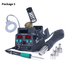 Silverflo 938BD-III Lötstation, Heißluftschweißstation, 120V US, Paket 3