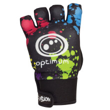 (M) Fusion Half Finger Hockey Glove - Left Hand, Mini to XL | Optimum Sport