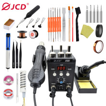JCD 8586 2-in-1 soldeerstation, LCD-scherm, 760W, 110V US-stekker, voor SMD-reparatie