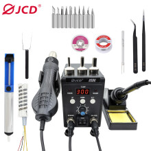JCD 2 in 1 lasstation, 760W, LCD-scherm, SMD-reparatie, 110V US-stekker