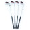 Ferro de golfe #7, 62 cm, aço inoxidável, ângulo de 62, flexão S 9