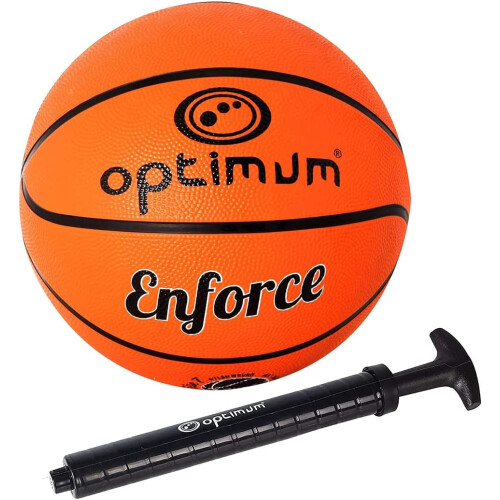Optimum (Without Pump, Mini) Enforce Basketball | Optimum Sport 2