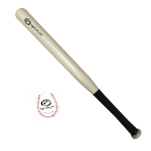 Baseball Bat and Ball Set - 28-Inch Wooden Bat & Ball | Optimum Sport