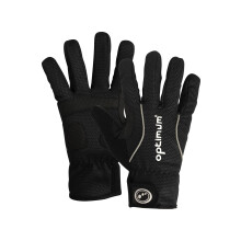 (XL) Hawkley Thermal Winter Cycling Gloves - Black, Windproof | Optimum Sport