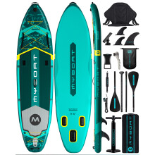 Myboat SUB opblaasbaar paddleboard, 11'6''x35''x6'', PVC, voor vissen en recreatief gebruik