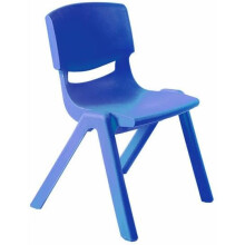 Élite, cadeira infantil de plástico, modelo Élite, amarela, tamanho 1 (altura 26 cm), para centro infantil e casa