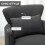 Corduroy Retro Accent Chair - Black 8
