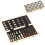 15 Inch Chess Set, Foldable Chess and Draughts Set, Brown 1
