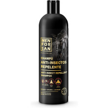 MENFORSAN Champú repelente de insetos para cavalos, 1L, com Margosa, geraniol e lavandino, 100% natural