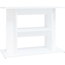 vidaXL suporte para aquário, madeira de engenharia, branco, 80x35x60 cm