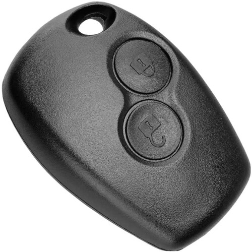 OcioDual capa para comando de carro de 2 botões, compatível com Dacia Logan, plástico