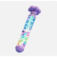 Fontana a forma di pistola ad acqua con luce LED arcobaleno, pistola ad acqua magica per uso estivo all'aperto.