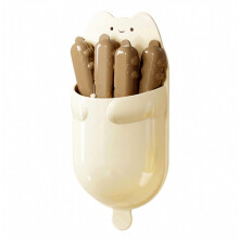 Cat Shaped Magnetic Sealing Clip For Food Bags Moisture-Resistant Preservation-Brown