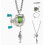 Pendentif Mini Rouet, Ornement Créatif pour Pêcheurs 1