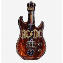 300ml Electric Guitar Shaped Whiskey Decanter – Creative Rock Band Collectible Barware for Home Decor & Gift