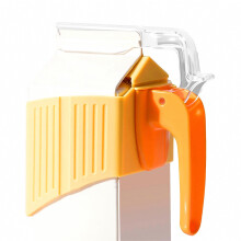 Melkpakclip met lekvrije, herbruikbare schenktuit voor keuken, eetkamer, thuis, kantoor, hotel, camping, picknick.