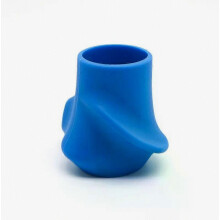 Correcteur de manche de raquette de tennis portable en silicone Peak antidérapant - Bleu